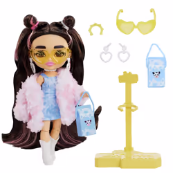 Barbie Extra Minis Doll, Mini doll, Female, 3 yr(s), Boy/Girl, 139 mm, Multicolour