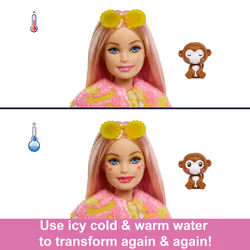 Barbie Cutie Reveal Jungle Series Doll - Additional view 5