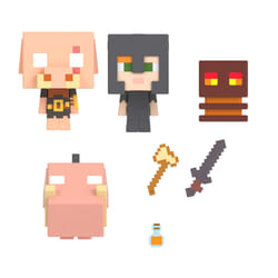Minecraft NETHER FIRE BATTLE STORY PACK Figures