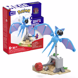 MEGA Pokémon Zubat's Midnight Flight, Building set, 6 yr(s), Plastic, 61 pc(s), 141.5 g