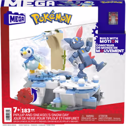 MEGA Pokémon Piplup and Sneasel's Snow Day - Additional view 6
