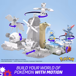 MEGA Pokémon Piplup and Sneasel's Snow Day - Additional view 8