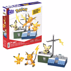 MEGA Pokémon Pikachu Evolution Set, Building set, 7 yr(s), Plastic, 159 pc(s), 316.2 g