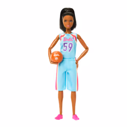 Barbie Made to Move Basketball Doll, Fashion doll, Female, 3 yr(s), Girl, Multicolour
