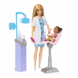 Barbie Dentist Doll, Fashion doll, Female, 3 yr(s), Boy/Girl, 258.4 mm, Multicolour
