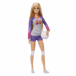 Barbie Made to Move Volleyball Player Doll, Fashion doll, Female, 3 yr(s), Girl, 300 mm, 20 g