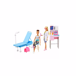 Barbie Doll (Medical Doctor Deluxe Doll Playset)