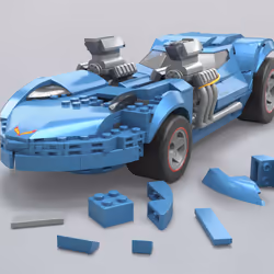 MEGA Hot Wheels Twin Mill