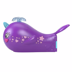 Polly Pocket SPARKLE COVE ADVENTURE NARWHAL ADVENTURER Boat - Additional view 4