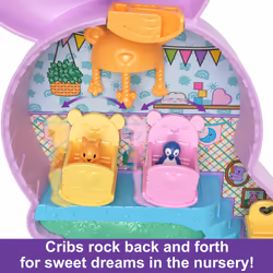 Polly Pocket Mama and Joey Kangaroo Purse Compact Playset with 2 Micro Dolls and Accessories - Additional view 7