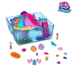 Polly Pocket SPARKLE COVE ADVENTURE ISLAND TREASURE CHEST