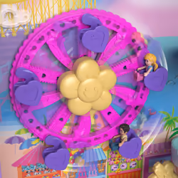 Polly Pocket Dolls Pollyville Resort Roll Away Playset - Additional view 4
