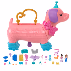 Polly Pocket PUPPY PARTY, Doll playset, 4 yr(s)