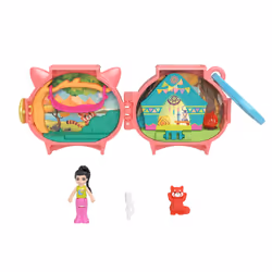 Polly Pocket Pet Connects Compact Raccoon