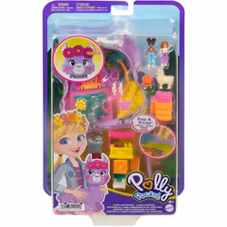 Polly Pocket CAMP ADVENTURE Llama Compact