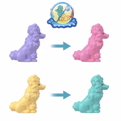 Polly Pocket GROOM& GLAM POODLE COMPACT