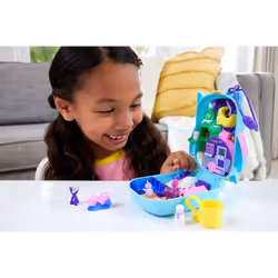 Polly Pocket PAJAMA PARTY SNOWY SLEEPOVER OWL COMPACT