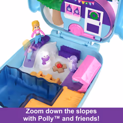 Polly Pocket PAJAMA PARTY SNOWY SLEEPOVER OWL COMPACT - Additional view 5