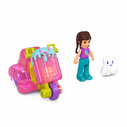 Polly Pocket Car, Mini doll, Female, 4 yr(s), Boy/Girl, 2 mm, Multicolour