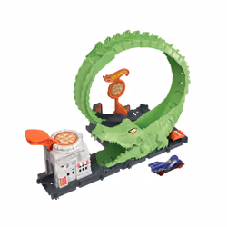 Hot Wheels City Gator Loop Attack, playset, Vehicle & track set, 4 yr(s), Plastic, Multicolour
