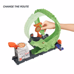 Hot Wheels City Gator Loop Attack, playset - Additional view 7