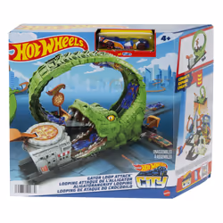 Hot Wheels City Gator Loop Attack, playset - Additional view 8