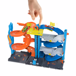 Hot Wheels City Transforming Race Tower, playset