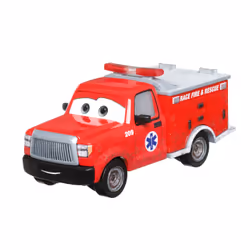Disney Pixar Cars Adam Roadriguez, Fire truck, 3 yr(s), Metal, Red