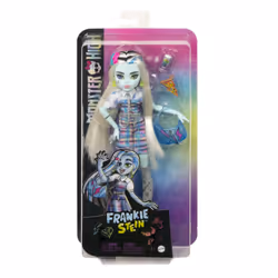 Monster High Frankie Stein Doll, Fashion doll, Female, 4 yr(s), Girl, 150 mm, Multicolour