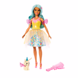 Barbie A Touch of Magic Doll, Fashion doll, Female, 3 yr(s), Boy/Girl, 300 mm, Multicolour
