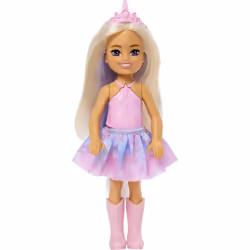 Barbie Dreamtopia Chelsea Unicorn Small Doll with Lavender Hair & Horn
