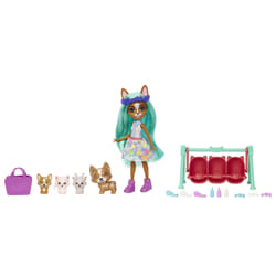 Enchantimals Baby Best Friends CRIZIA CORGI & SHOW Doll
