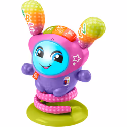 Fisher-Price Baby & Toddler Learning Toy DJ Bouncin Star with Music Li