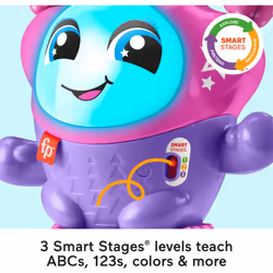 Fisher-Price Baby & Toddler Learning Toy DJ Bouncin Star with Music Li