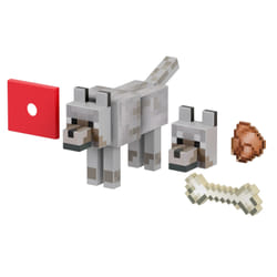 Minecraft DIAMOND LEVEL WOLF Figure