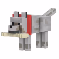 Minecraft DIAMOND LEVEL WOLF Figure