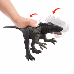 Jurassic World WILD ROAR Dryptosaurus, 4 yr(s), Green, Grey, Plastic