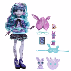 Monster High Creepover Party Twyla, Fashion doll, Female, 4 yr(s), Boy/Girl, 252.2 mm, Multicolour
