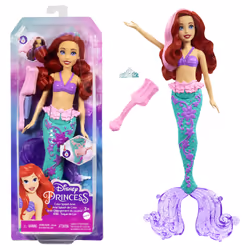 Mattel Disney Princess Color Splash Ariel, Fashion doll, Female, 3 yr(s), Girl, 300 mm, 150 g