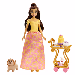 Mattel Disney Princess Belle's Tea Time Cart - Additional view 5