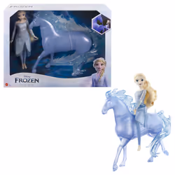 Mattel Disney Frozen Elsa Fashion Doll and Horse-Shaped Water Nokk Figure Inspired by Disney’s Frozen 2 - Additional view 4