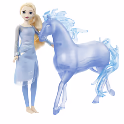 Mattel Disney Frozen Elsa Fashion Doll and Horse-Shaped Water Nokk Figure Inspired by Disney’s Frozen 2 - Additional view 5