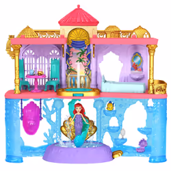 Disney Princess Ariel's Land & Sea Castle, Castle, 3 yr(s), Multicolour, Plastic