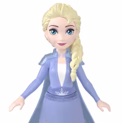 Mattel Disney Frozen Elsa Small Doll, Collectible Disney Toy Inspired by the Movie Disney Frozen 2 - Additional view 4