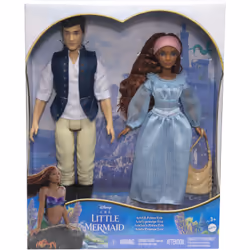 Mattel Disney The Little Mermaid Ariel & Prince Eric Dolls - Additional view 6