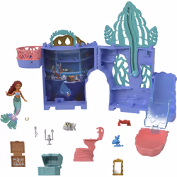 Disney The Little Mermaid Mermaid STORYTIME STACKERS Ariel's Grotto Playset