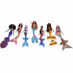 Mattel Disney The Little Mermaid Ultimate Ariel Sisters 7-Pack, Fashion doll, Female, 3 yr(s), Girl, 323.9 mm, Multicolour