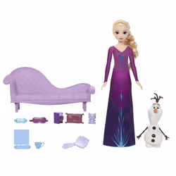 Disney Frozen Snow Dreams Elsa & Olaf, Fashion doll, Female, 3 yr(s), Girl, 300 mm, Multicolour