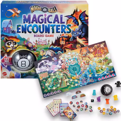 Magic 8 Ball Magical Encounters Cooperative Board Game Mattel
