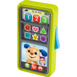 Fisher-Price Baby & Toddler Toy Laugh & Learn 2-in-1 Slide to Learn Smartphone with Lights & Music for Infants Ages 9+ Months